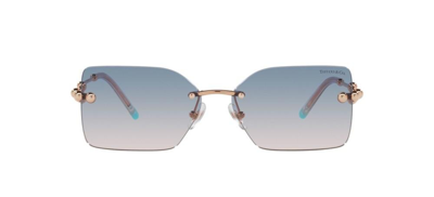 Tiffany & Co . Rectangle Frame Sunglasses In Multi