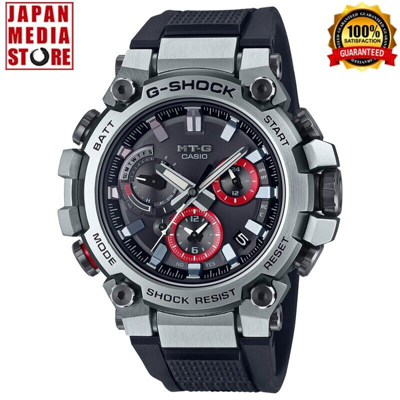 Pre-owned Casio G-shock Mt-g Mtg-b3000-1ajf Silver Bluetooth Solar Atomic Men Watch Japan