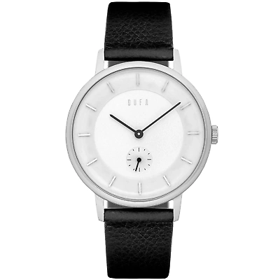 Pre-owned Dufa X Kroyer Saetter Lassen White Black Watch - Brand