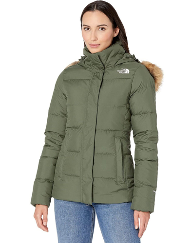 Pre-owned The North Face Women's Gotham Jacket Winter Down Coat In Thyme