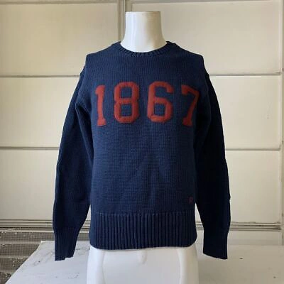 Pre-owned Polo Ralph Lauren The Morehouse Collection 1867 Sweater Men's Size Xxl In Blue