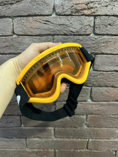 Pre-owned Oakley X Ski Vintage Oakley Ski Glasses Mask Y2k Gorpcore Outdoor In Orange
