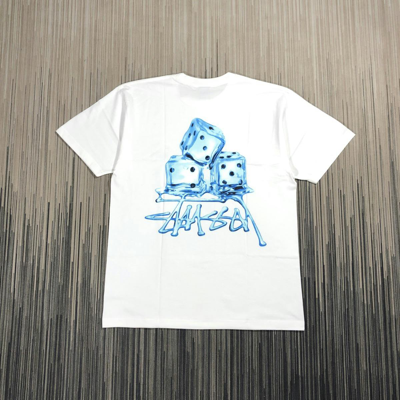 Pre-owned Stussy X Vintage Melted Tee In White