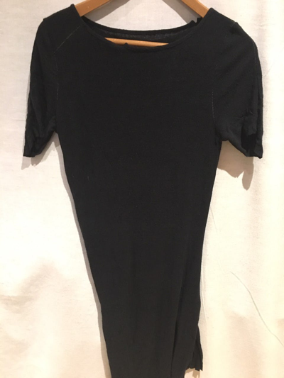 Pre-owned Aleksandr Manamïs Silk T Shirt In Black