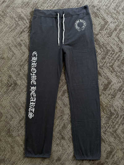 Pre-owned Chrome Hearts Sweat Pants In Grey | ModeSens