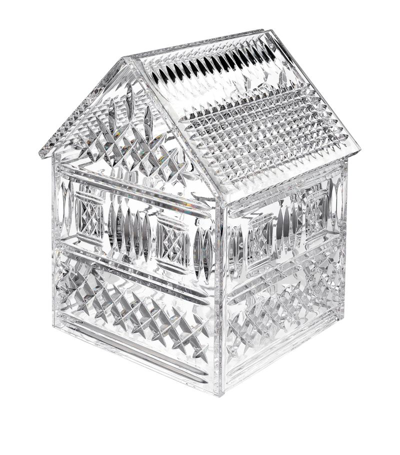 Waterford Crystal Gingerbread House In Clear