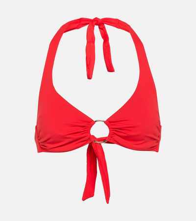 Melissa Odabash Brussels Bikini Top In Red