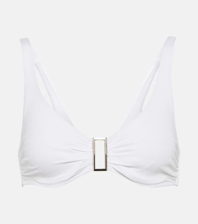 Melissa Odabash Bel Air Bikini Top In White