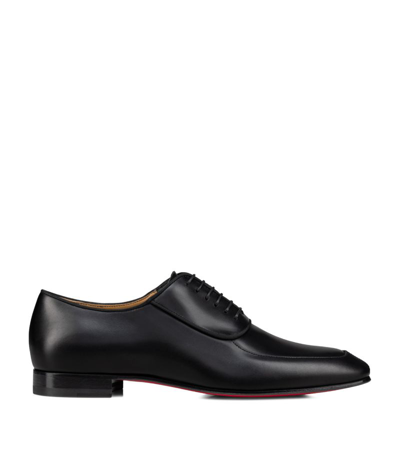 Christian Louboutin Leather Lafitte Oxford Shoes In Black