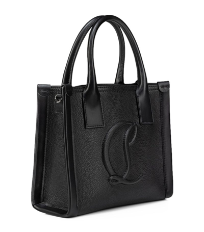 Christian Louboutin By My Side Small Mini Tote Bag In Black