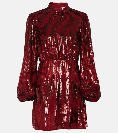 RIXO LONDON SAMANTHA SEQUINED MINIDRESS