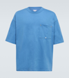 Bottega Veneta Admiral Blue Cotton T-shirt In Blue