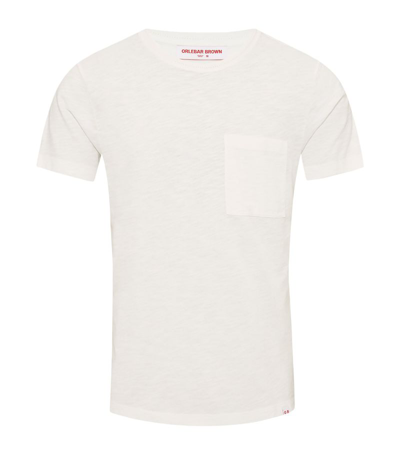 Orlebar Brown Organic Cotton T-shirt In White