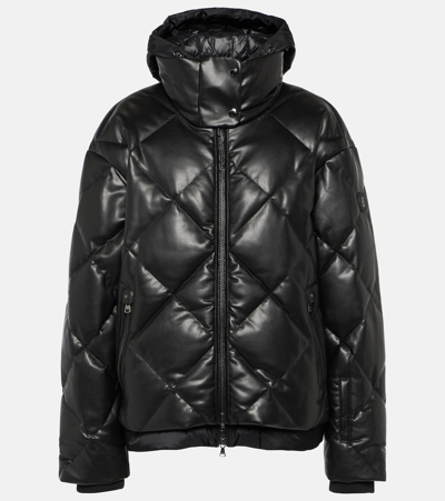 Bogner Lissi Quilted Puffer Jacket With Insert In Black