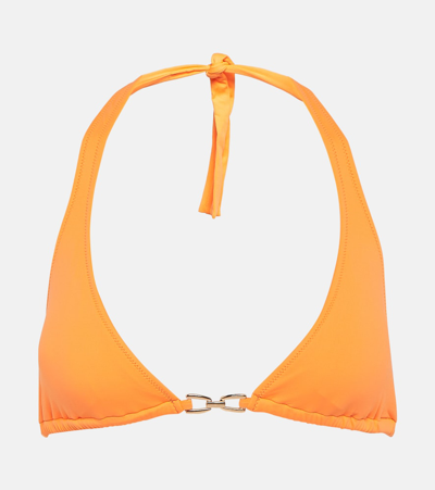 Melissa Odabash Antibes Bikini Top In Orange