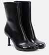 Balenciaga Fetish Booties In Black