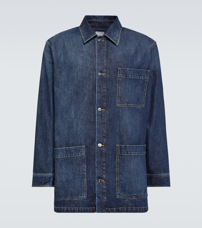 Bottega Veneta Denim Jacket In Mid Blue