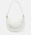 Bottega Veneta Small Gemelli Shoulder Bag Nappa Leather In White