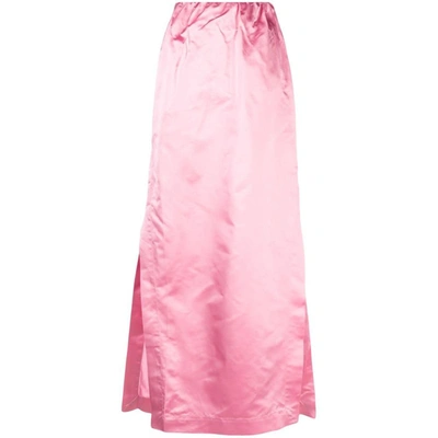 Sa Su Phi Satin Skirt In Pink