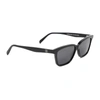 Totême The Ovals Sunglasses Black In Black