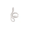 Lovisa Diamante Swirl Snake Ring In Multi