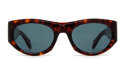 Cutler And Gross Round Frame Sunglasses In Multi