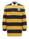 MONCLER X PALM ANGELS LONG SLEEVE POLO SHIRT