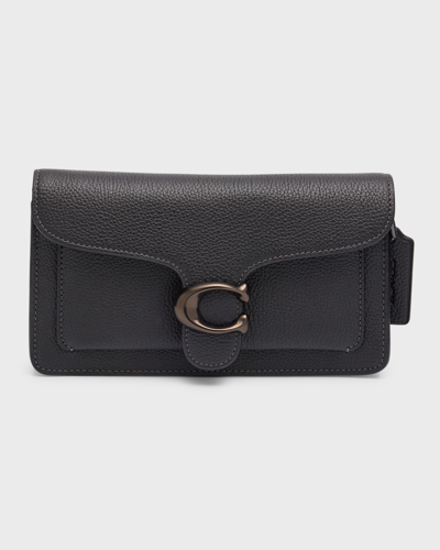 Coach Tabby Pebble Leather Shoulder Bag In V5black