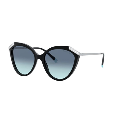 Tiffany & Co Tf 4173b 80019s Cat Eye Sunglasses In Blue