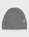 VINCE CASHMERE CHUNKY KNIT BEANIE