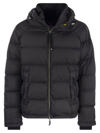 PARAJUMPERS PARAJUMPERS NORTON HOODED ZIPPED PUFFER JACKET