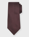 Tom Ford Men's Jacquard Silk Tie In Burgundy