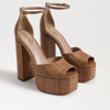 Sam Edelman Kori Platform Sandal In Brown