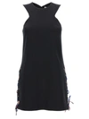 PUCCI PUCCI LACE-UP DETAIL SHORT DRESS