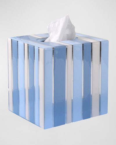 Mike & Ally Catalina Boutique Tissue Box In Blue