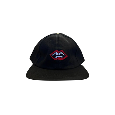 Pre-owned Chrome Hearts X Matty Boy Chomper Leather Strapback Hat 'black/multicolor'