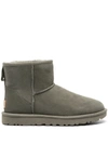 Ugg Classic Mini Ii Ankle Boots In Grey