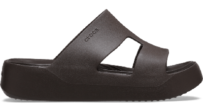 Crocs Getaway Platform H-strap In Espresso