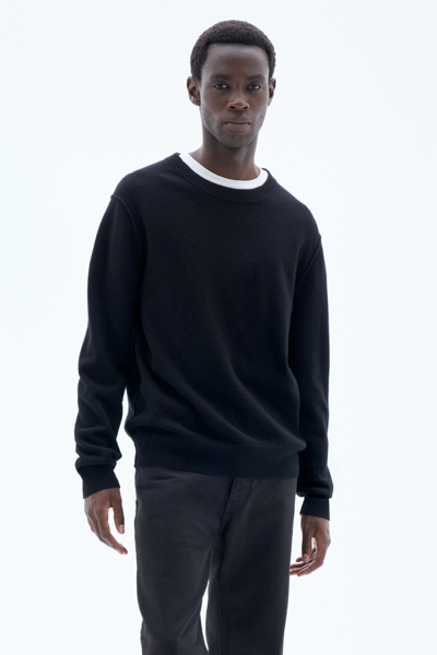 Filippa K 93 Inside-out Sweater In Black