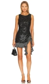 Nbd Astrid Mini Dress In Black