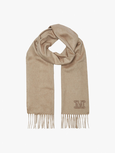 Max Mara Scarfs Camel In Beige