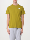 The North Face Item O-neck Short-sleeved T-shirt In Green