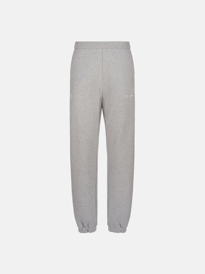 ATTICO ''PENNY'' MELANGE GREY LONG PANTS