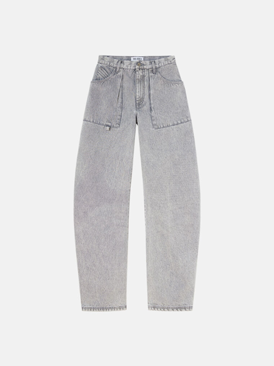 Attico ''effie'' Light Grey Long Pants