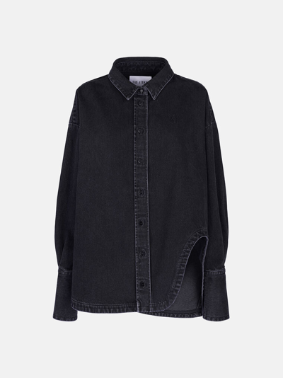 ATTICO ''DIANA'' BLACK SHIRT JACKET