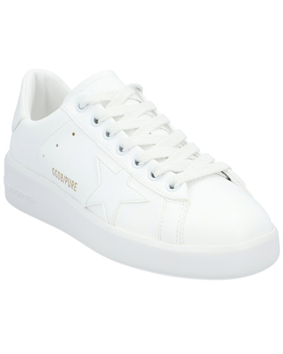 Golden Goose Pure Star Leather Sneaker In White