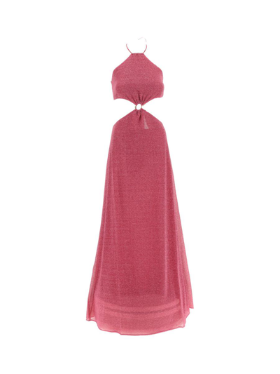 Oseree Oséree Dresses In Raspberry