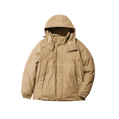 Snow Peak Kids'  | Fire-resistant 2 Layer Down Jacket | Coyote