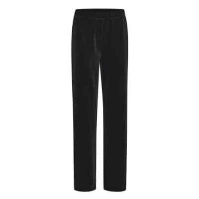 B.young Byperlina Straight Trousers Black