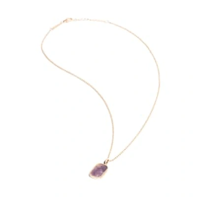 Didyma Purple Sigma Necklace